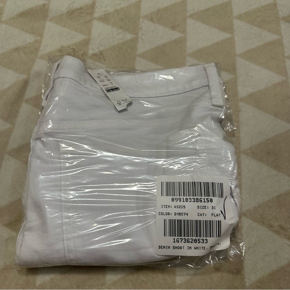 J crew denim jean shorts white - Picture 4 of 5